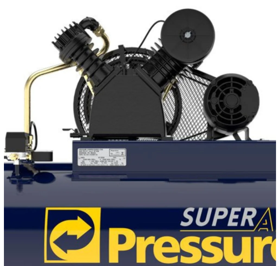 Compressor de Ar Super Pressure 20 PCM 250L 5HP 175 PSI Profissional