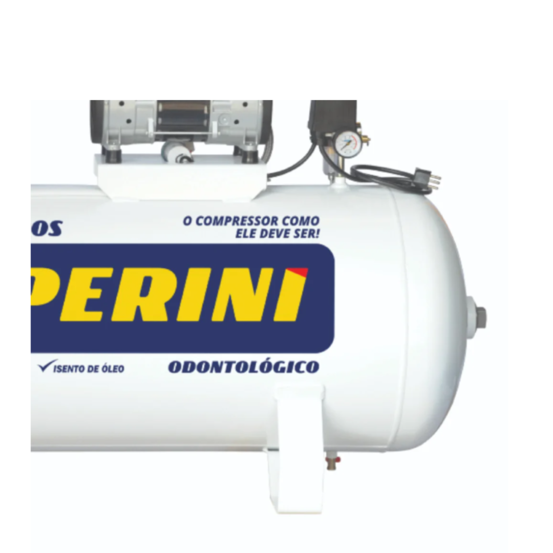 Compressor de Ar Chiaperini BPO 20 PCM 250L Isento de Óleo 220V Monofásico