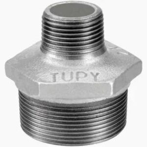 GALV NIPLE REDUCAO - 01" X 1/2"