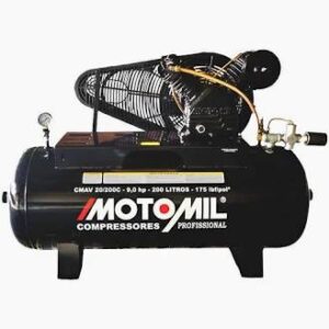 COMPRESSOR AR 20 PCM 200 LT S/ MOTOR GASOLINA CMAV