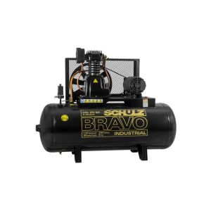 Compressor de Ar 20 PCM 200L Trifas. 175 PSI CSL Bravo Schulz