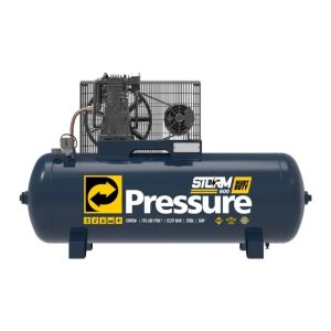 Compressor de Ar Storm Pressure 20 PCM 250L 5HP 175 PSI Trifásico