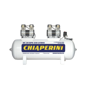 Compressor de Ar Chiaperini BPO 20 PCM 250L Isento de Óleo 220V Monofásico