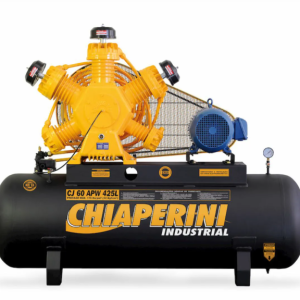 Compressor de Ar Chiaperini 60 PCM 425L 15 HP 175 PSI Trifásico IP55 Industrial