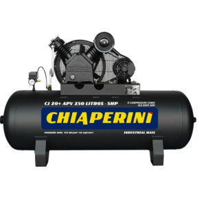 Compressor de Ar Chiaperini APV 20 PCM 250L 175 PSI Monofásico