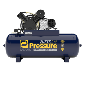 Compressor de Ar Super Evo Pressure 25 PCM 250L 5HP 175 PSI Trifásico